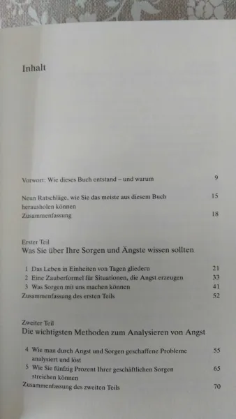 2 Ratgeber Bücher - Dale Carnegie: "SORGE DICH NICHt - LEBE" und "DER ERFOLG IST IN DIR"