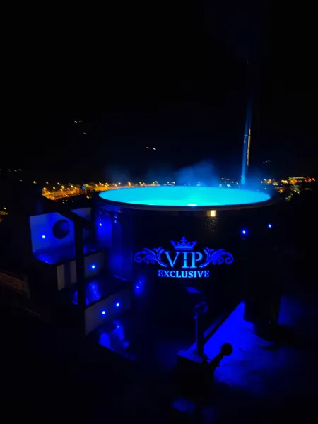 Hot Tub Whirlpool mobil zum mieten; Hottub