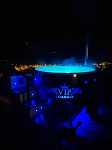 Hot Tub Whirlpool mobil zum mieten; Hottub