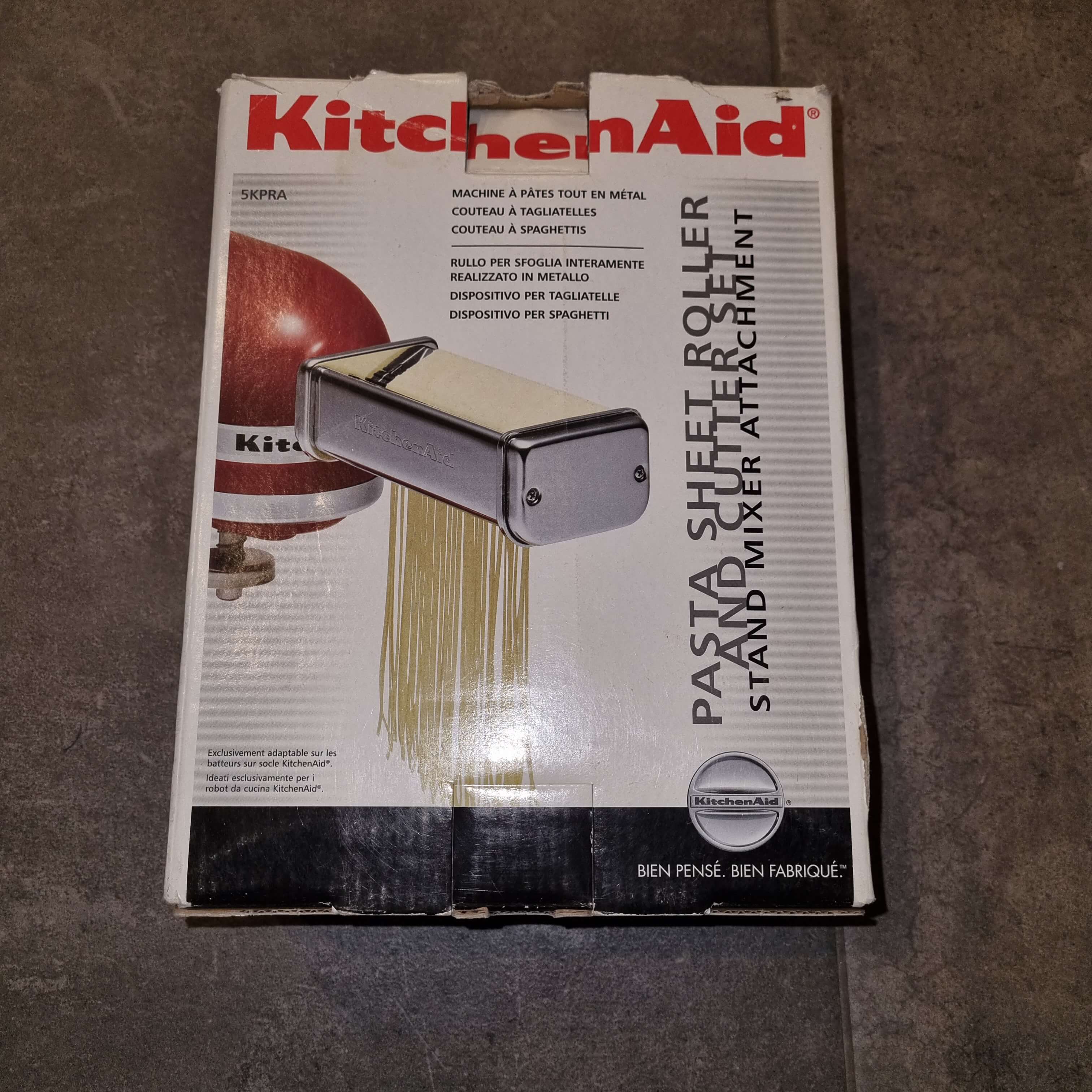 Kitchen Aid Nudelvorsatz / Pasta Sheet Roller and Cutter Set