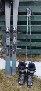 Ski Fischer Komplettset
