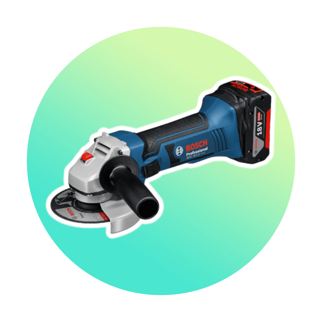 Bosch Professional Akku Winkelschleifer GWS 18-7 (125 mm Scheiben)