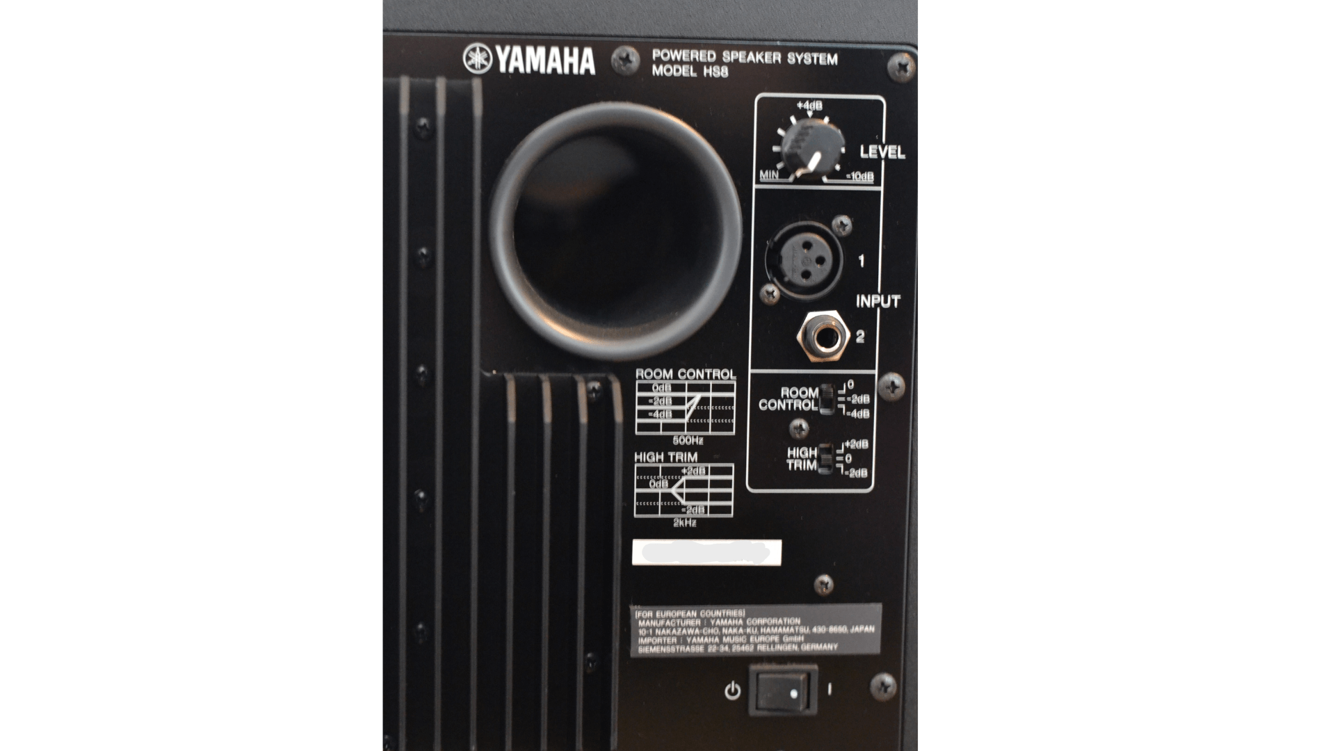 Lautsprecherbox YAMAHA Powered Studio Monitor HS 8 - 4e4002b4-175e-4ddb-836d-e783148fdac3