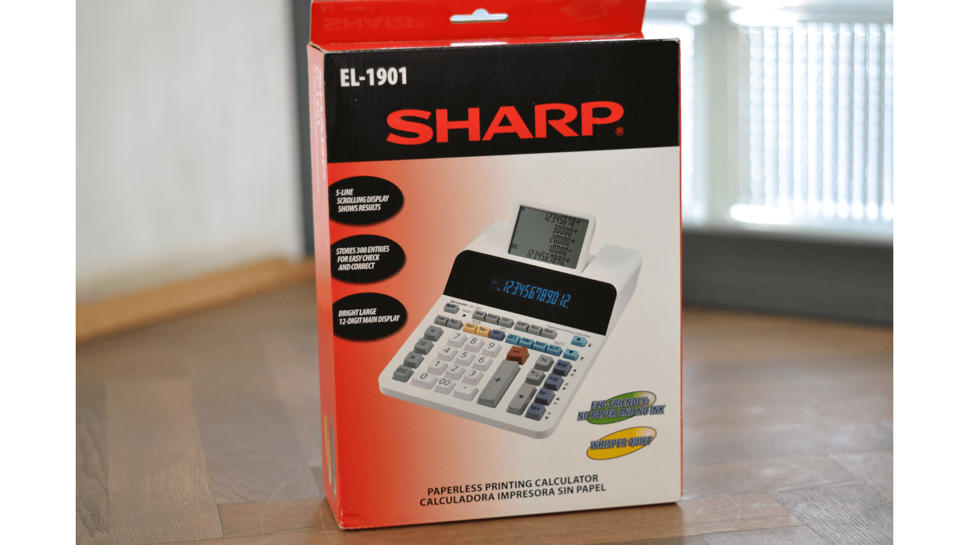 Sharp EL-1901 Druck- und Tischrechner