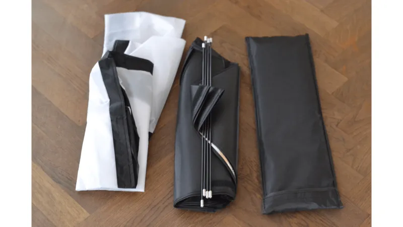 NEEWER 2-Pack NW48-2.4G LED Softbox Beleuchtungs-Kit mit Farbfiltern