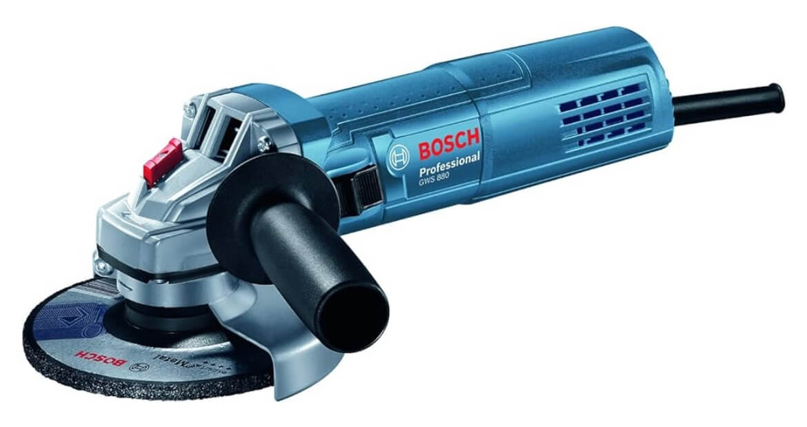 Bosch Professional Winkelschleifer GWS 880 (880 Watt, Scheiben-Ø: 125 mm)