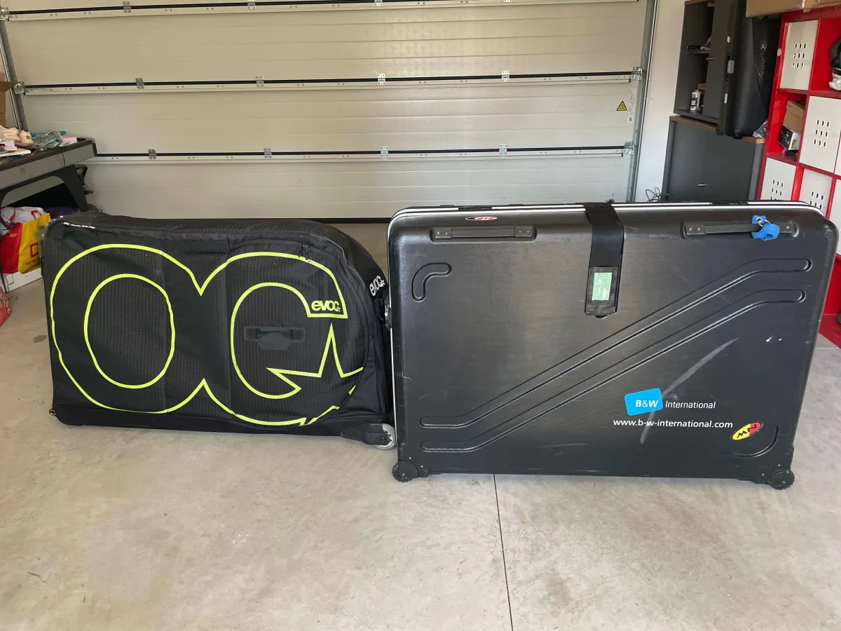 Radkoffer und Radtaschen für Flugreisen