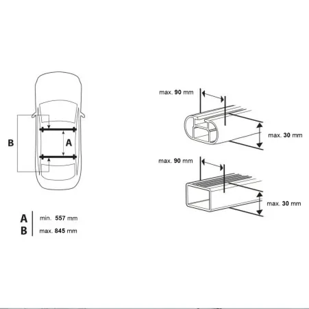 Dachbox Thule Force XT S