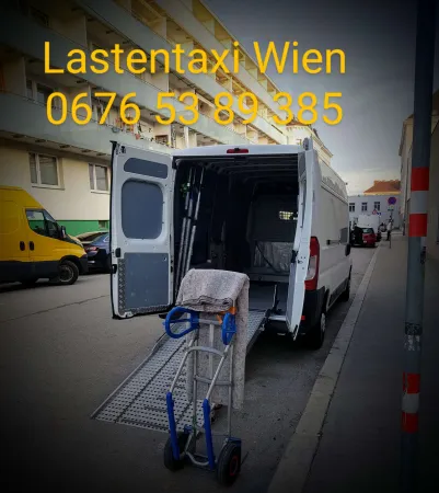 Lastentaxi Wien | Transporter mieten mit Fahrer ohne Zusatzkosten