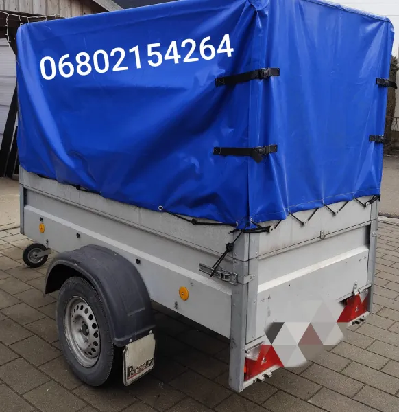 750 Kg Leichtanhänger mit Hochplane
