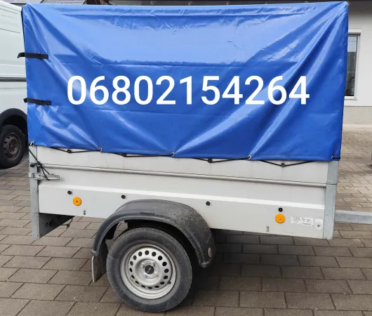 750 Kg Leichtanhänger mit Hochplane