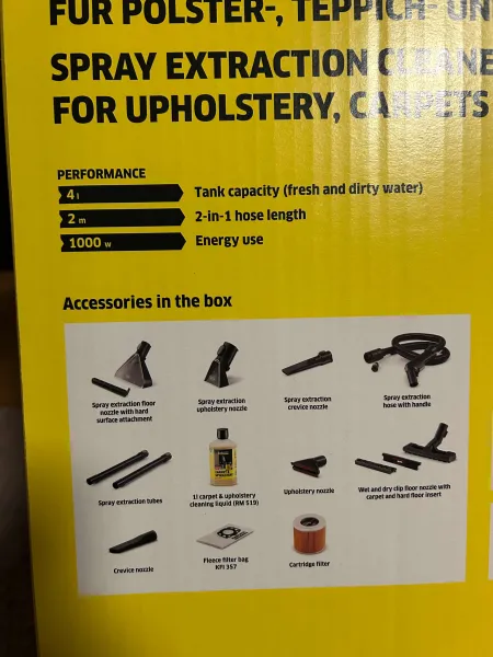 KÄRCHER SE 4 Plus Waschsauger Teppich & Polster Nass-Sauger