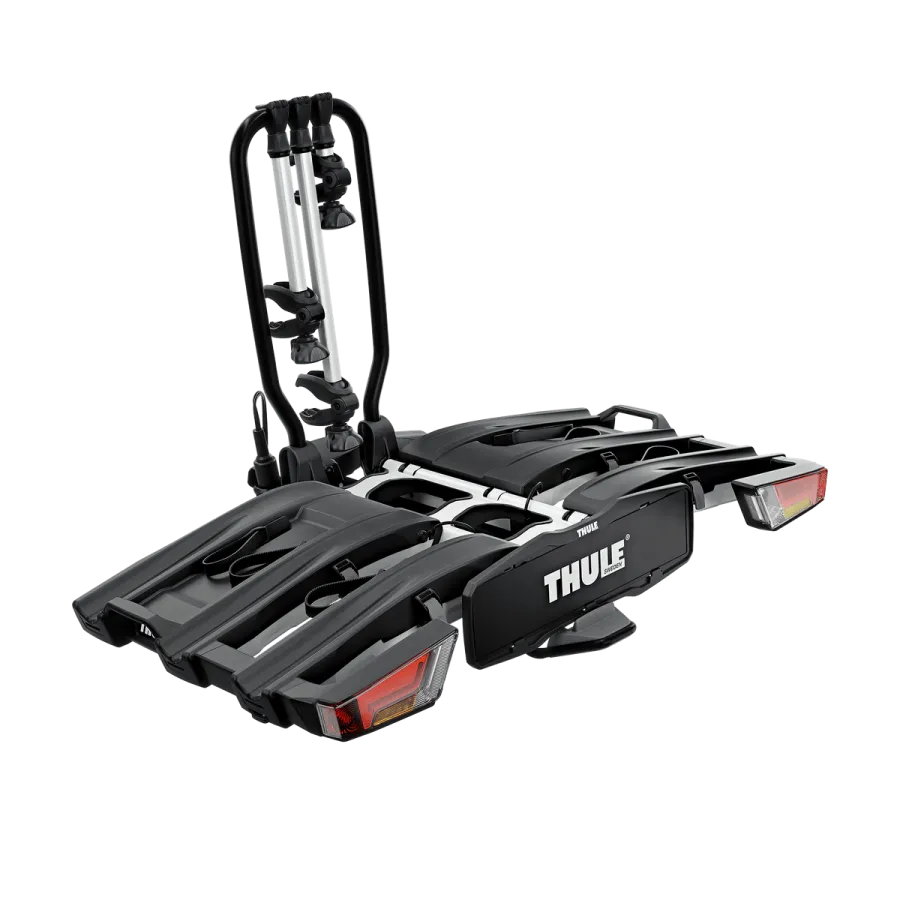 Thule EasyFold XT 3 – Premium-Fahrradträger für 3 Fahrräder / E-Bikes – inkl. Carbon-Zubehör