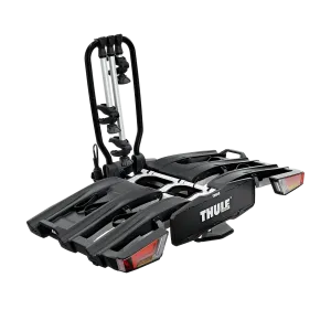 Thule EasyFold XT 3 – Premium-Fahrradträger für 3 Fahrräder / E-Bikes – inkl. Carbon-Zubehör