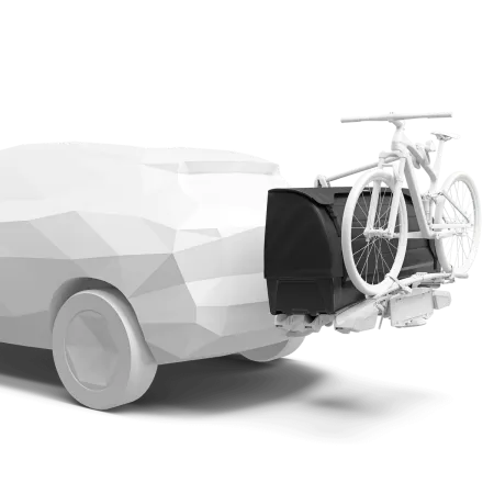 Thule Onto 2 Transportbox – 300 L Kofferraum-Erweiterung für Anhängerkupplung