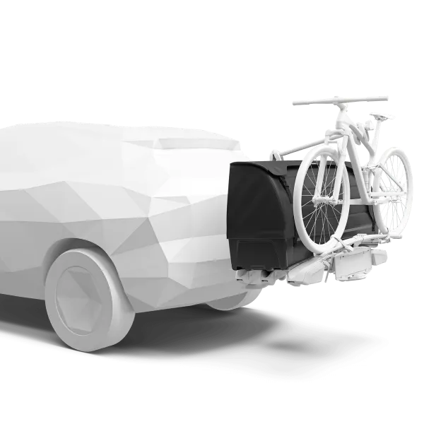 Thule Onto 2 Transportbox – 300 L Kofferraum-Erweiterung für Anhängerkupplung