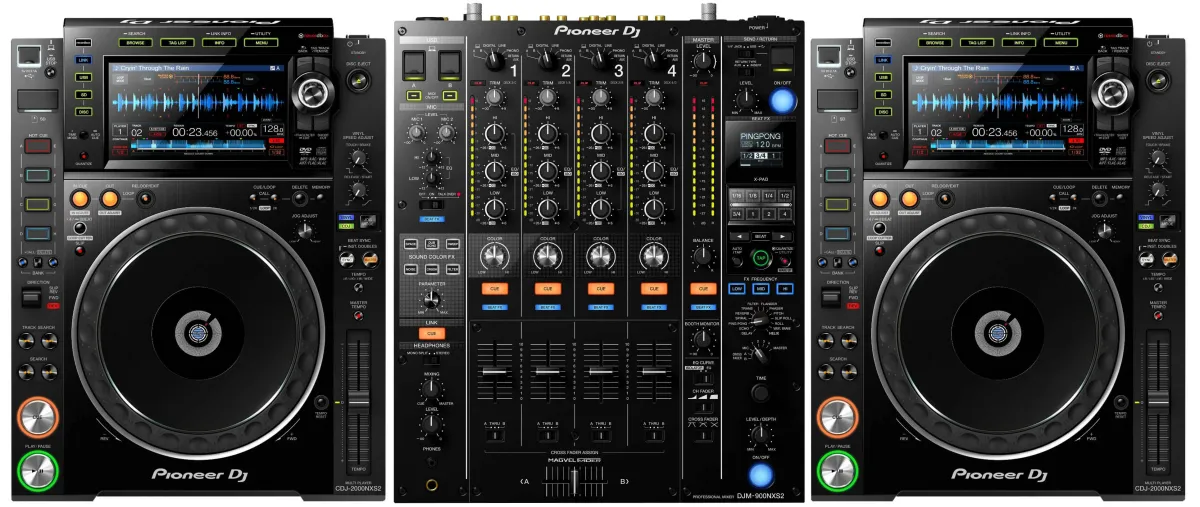 PIONEER DJ SET 2xCDJ2000NXS2/DJM900NXS2