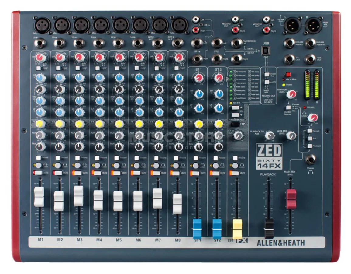 Allen&Heath ZED10-14FX Mischpult