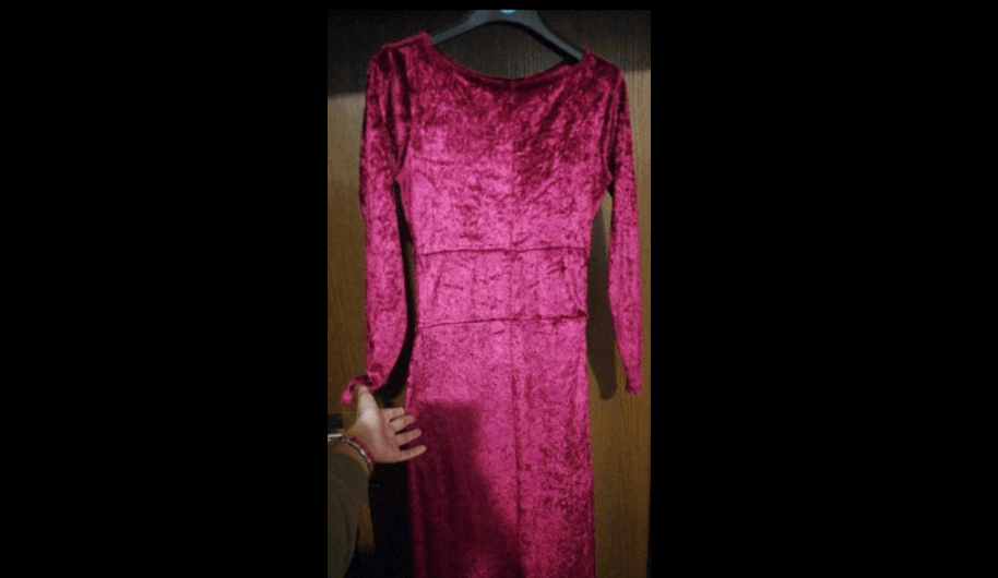 Samt Abendkleid (Ballkleid)