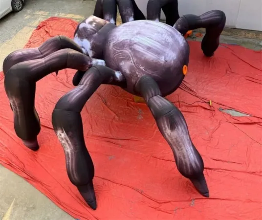 Gigantische aufblasbare XXL-Spinne – Vermietung für Events, Halloween & Deko