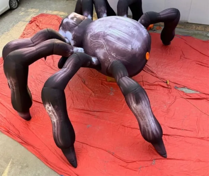 Gigantische aufblasbare XXL-Spinne – Vermietung für Events, Halloween & Deko