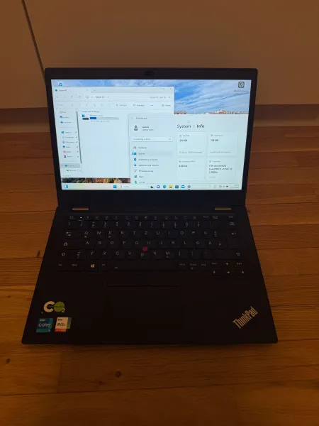 Lenovo L13 - Intel i5 11 Generation, 8GB RAM, 256 GB SSD - Windows 11 Pro