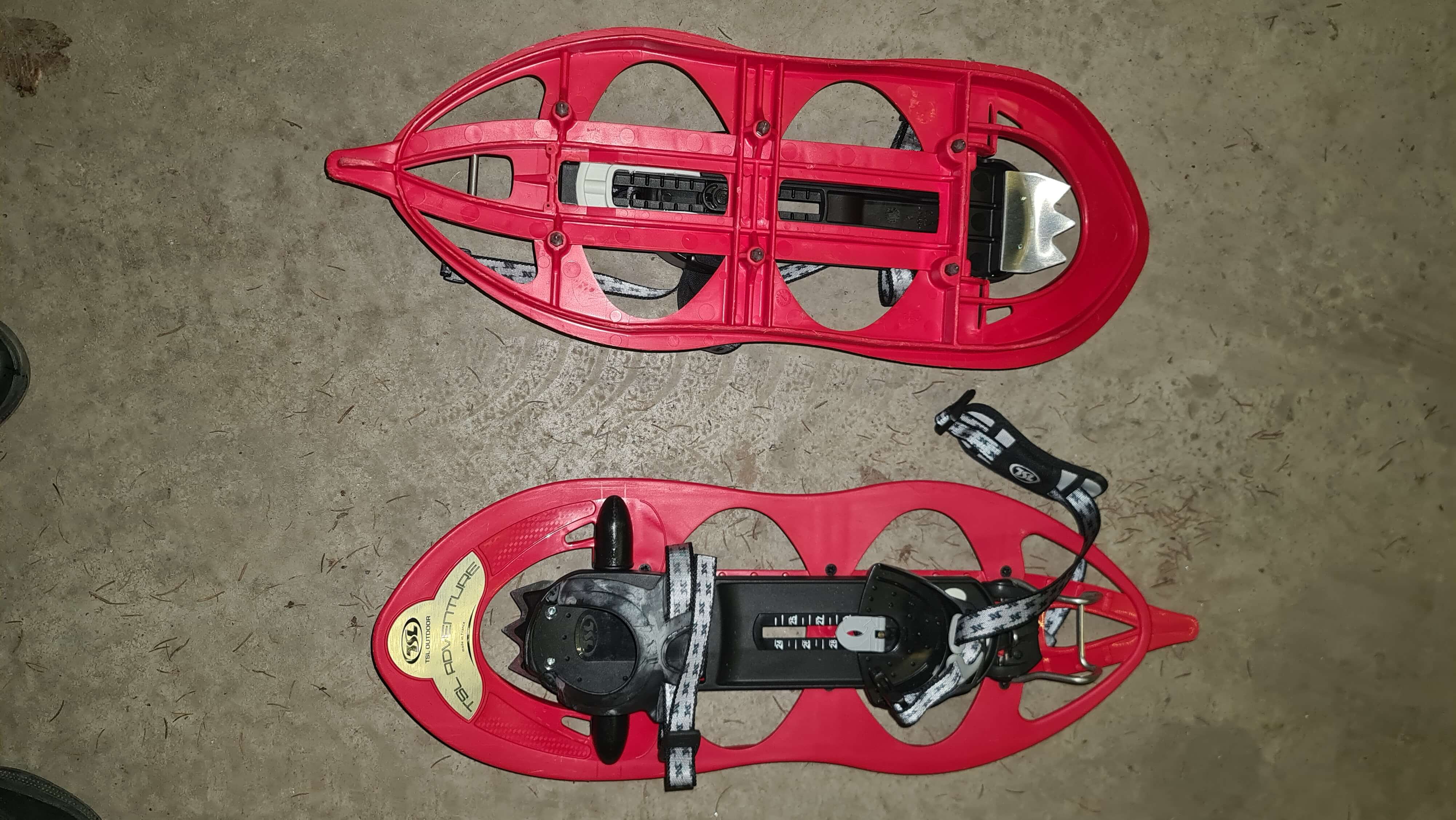 Schneeschuhe, verstellbare Schuhgröße