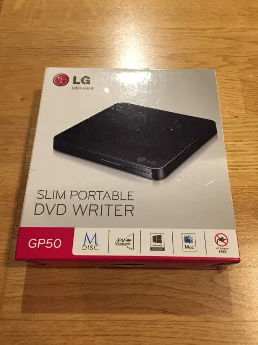 externer DVD Brenner/Laufwerk von LG