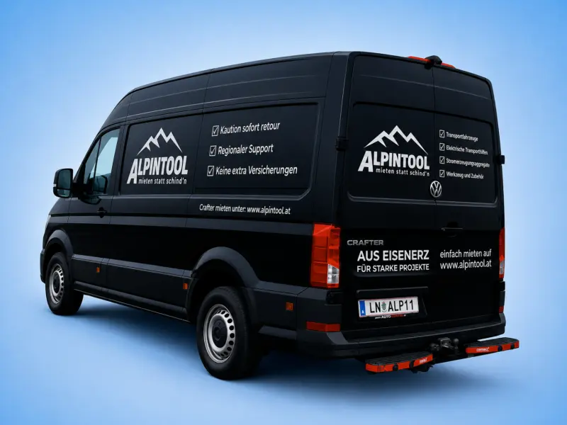 Transporter mieten VW Crafter L3H3 Automatik