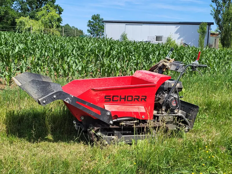 Mini Dumper mit Selbstladeschaufel