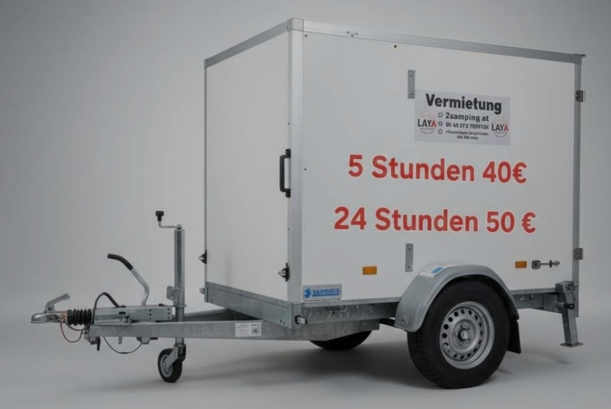 Kastenanhänger bremster 850 KG