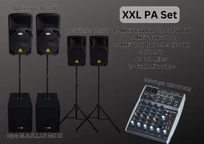XXL PA-Anlage