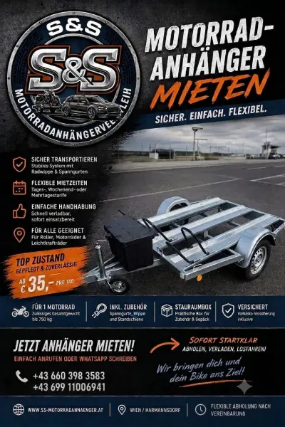 Motorradanhänger 