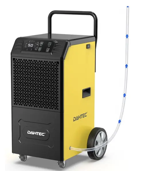 🏗️ Profi-Bautrockner & Luftentfeuchter DAHTEC 90L/Tag mit Pumpe (bis 