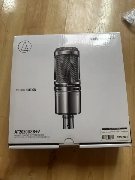 Audio Technica AT2020USB+V Kondensatormikrofon