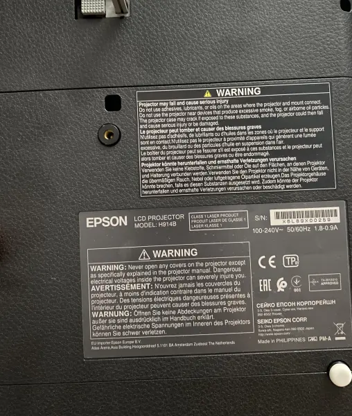 Epson LCD-Projektor H914B