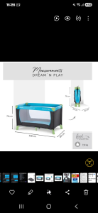 Reisebett 'Dream'n Play' Hauck