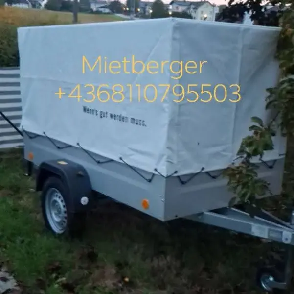 Anhänger mit Planenaufbau 750KG