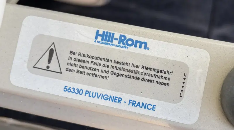 Elektrisches Pflegebett / Krankenbett Hill-Rom