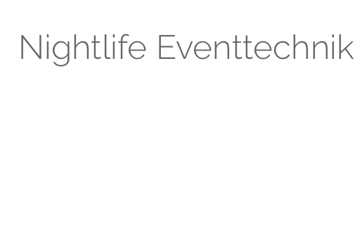 Nightlife Eventtechnik